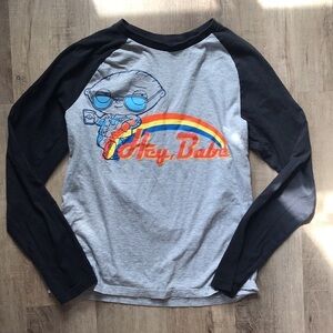 Family guy Stewie shirt hey babe size small